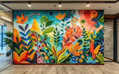 Fresque murale en entreprise : conseils, idées et réalisations pour valoriser votre marque