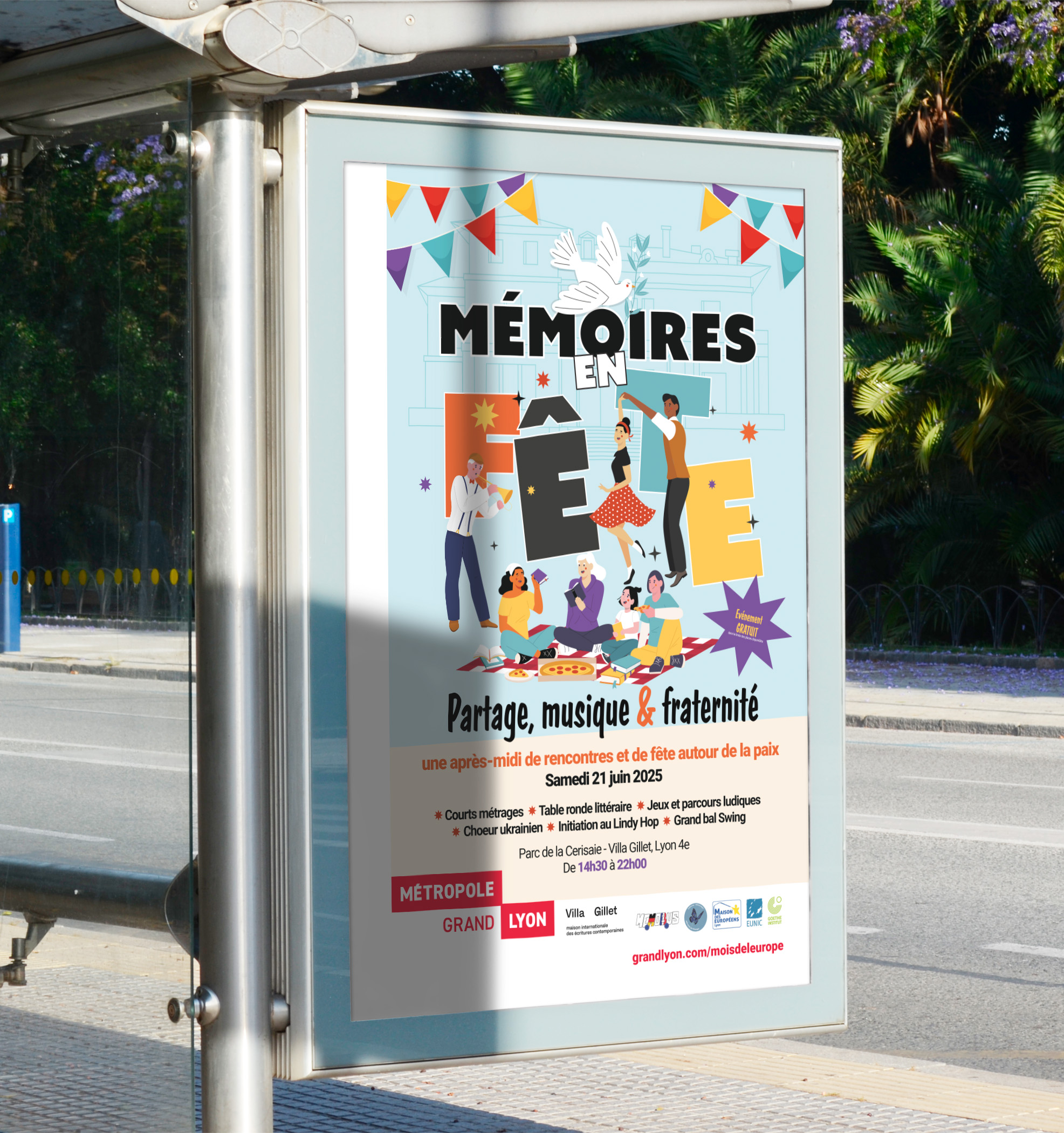 Illustration Affiche événementielle