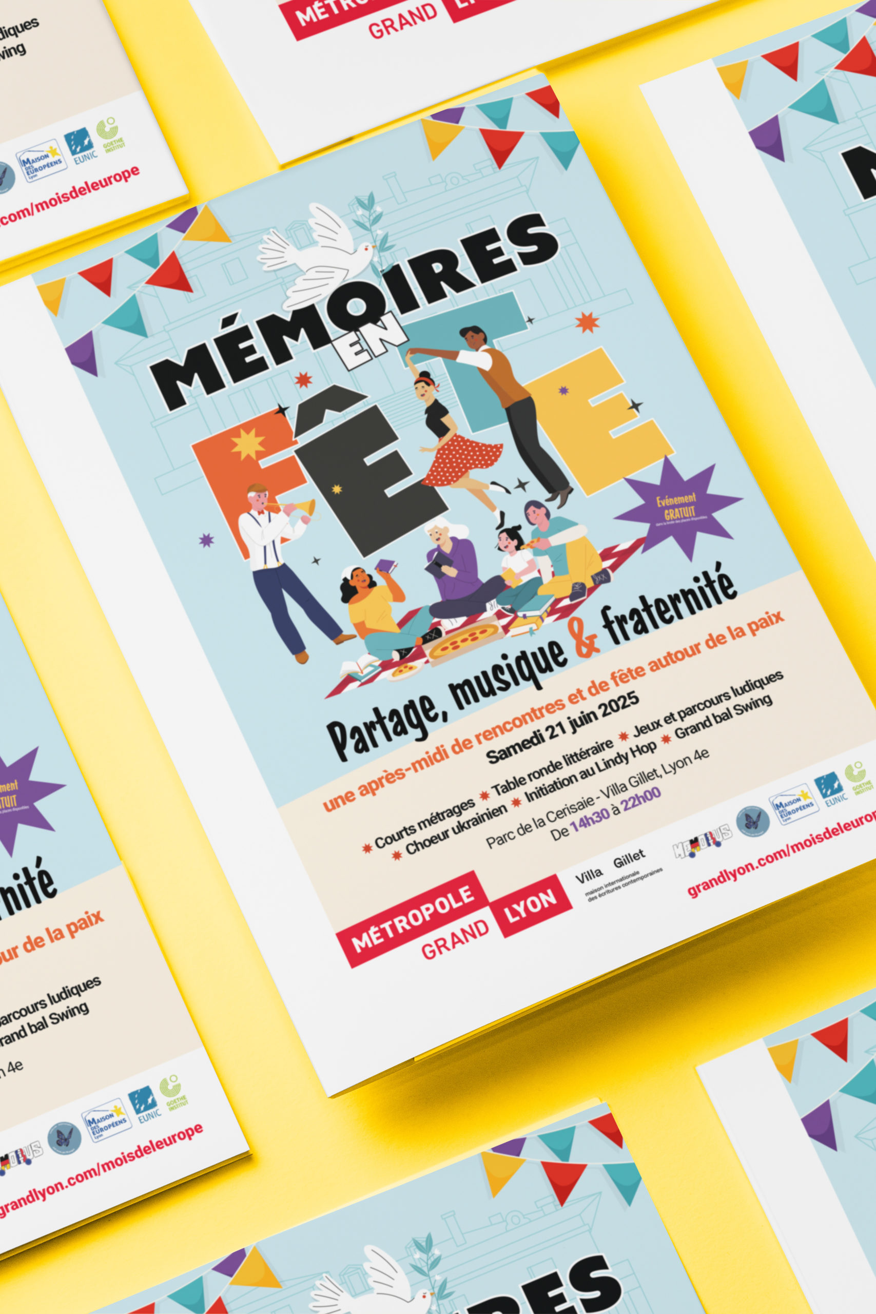 Illustration Affiche événementielle