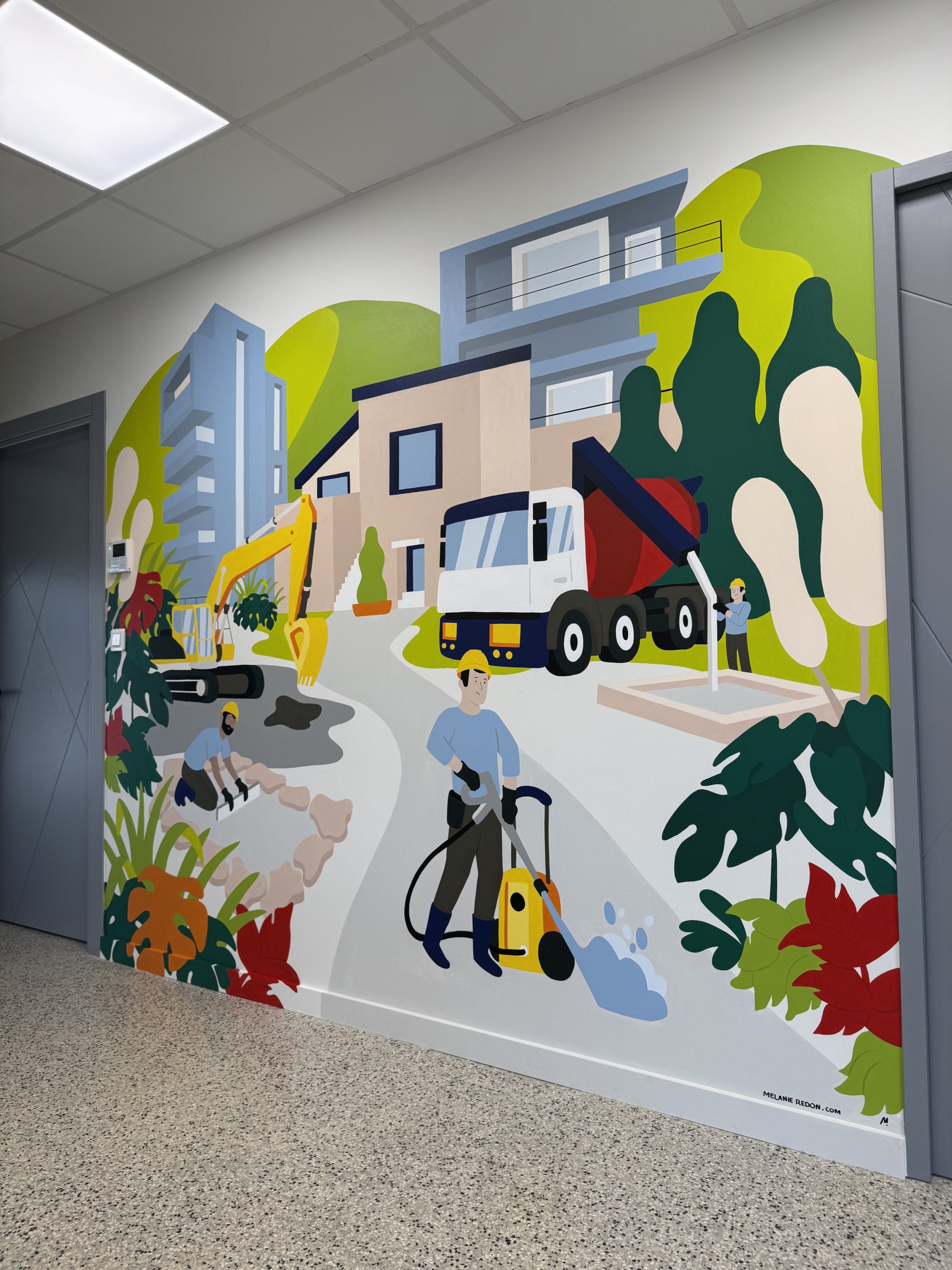 Fresque murale Innov'sols